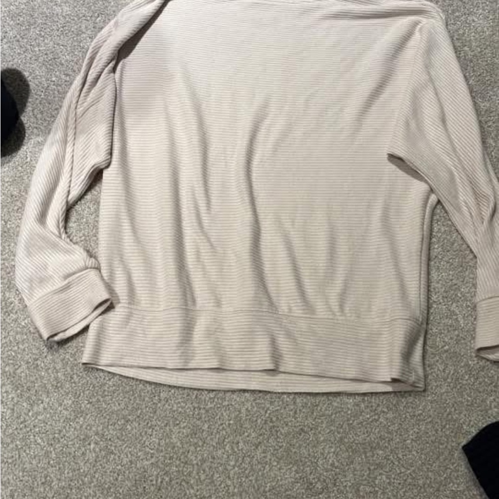 a new day Cream Long Sleeve Top
